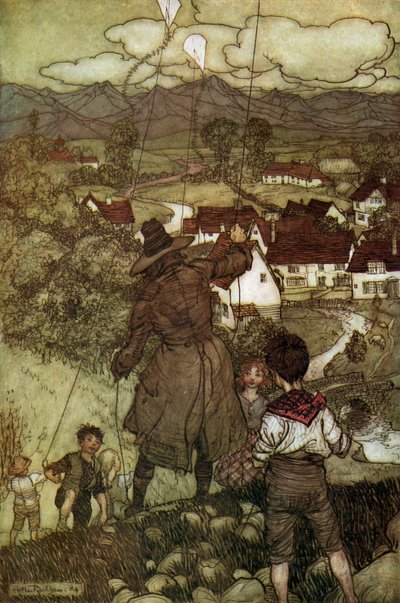 Racconto breve di Washington Irving da Arthur Rackham